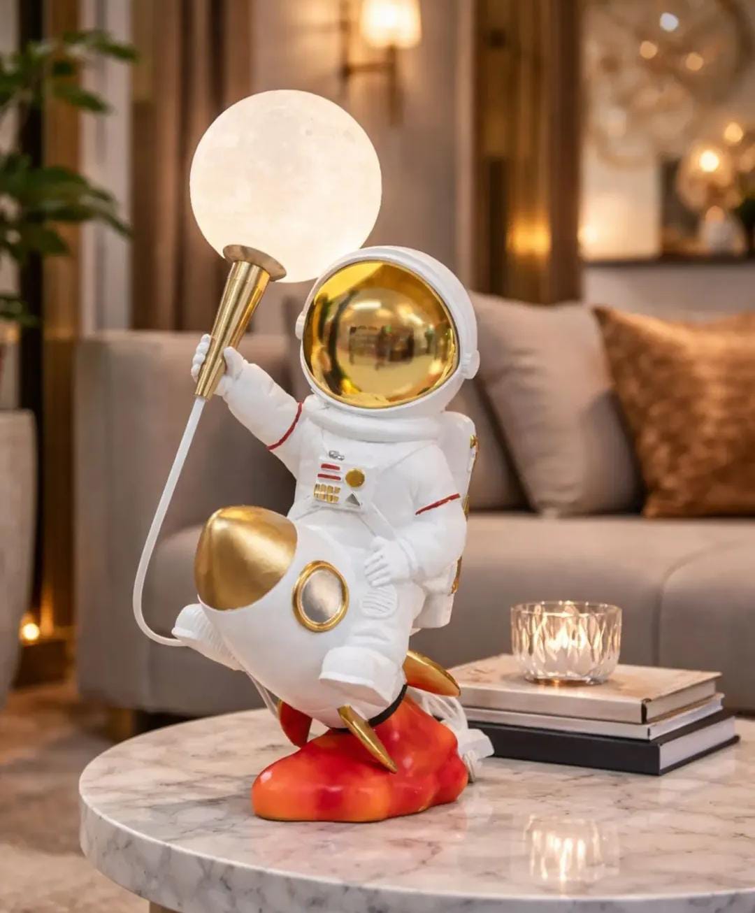 astronaut with a glowing ball - Image 2