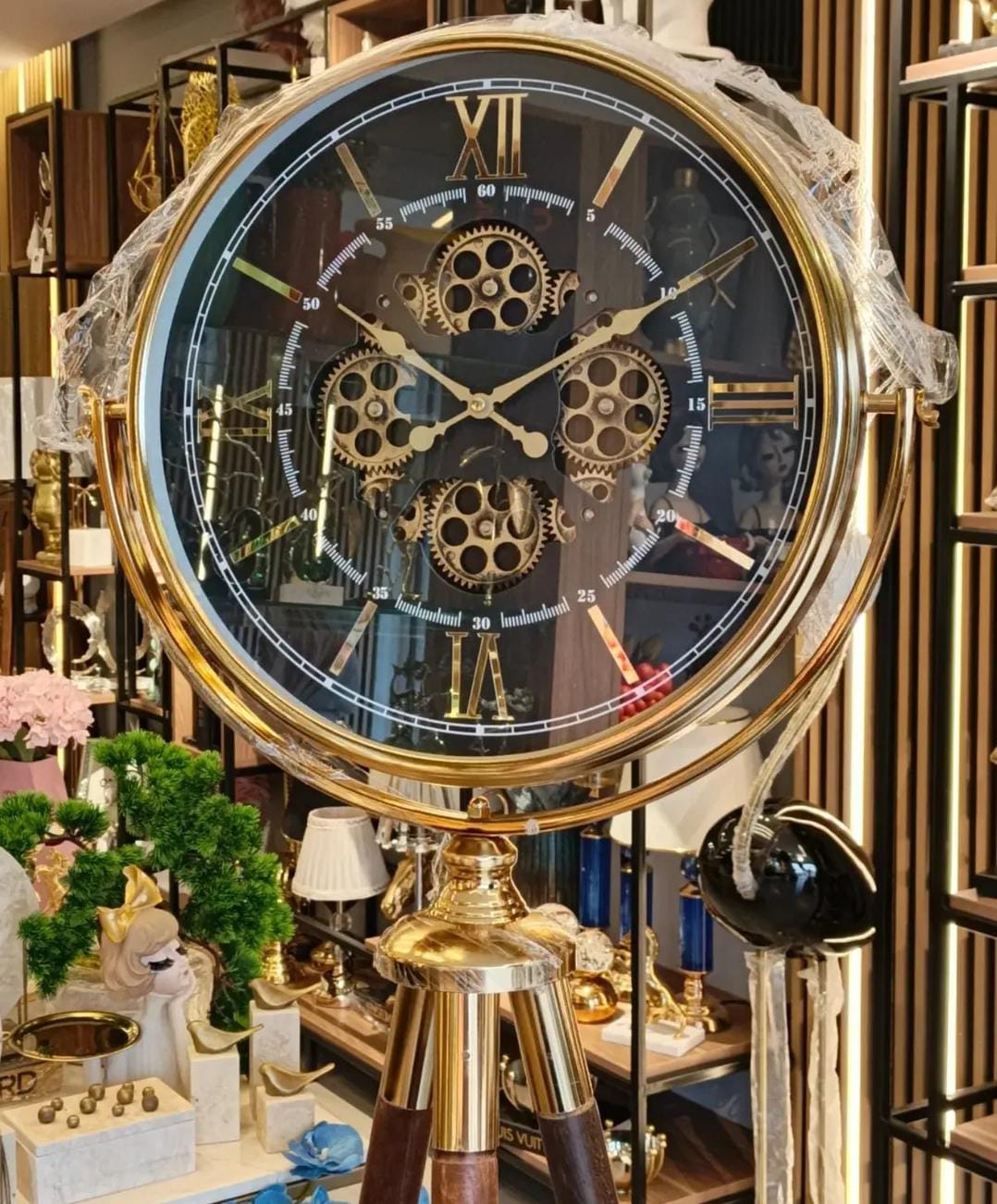 Brown floor clock - Image 2