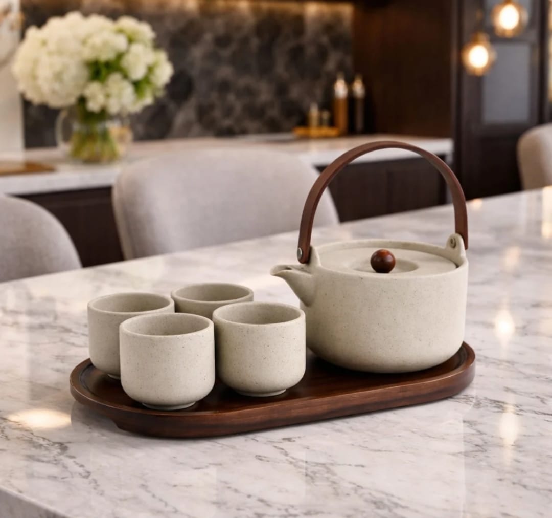 Ceramic tea set - Image 2