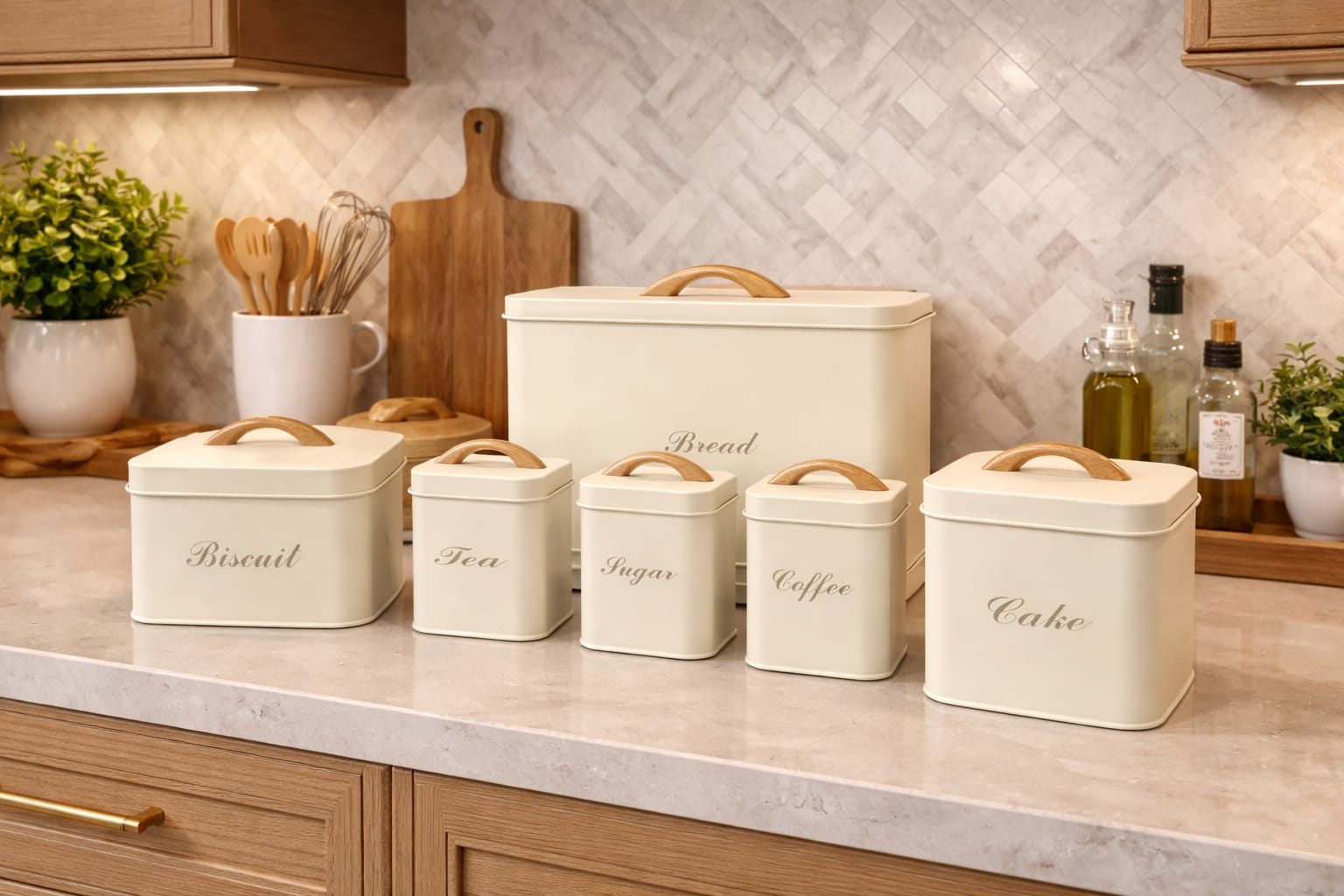 Bread box iron off-white