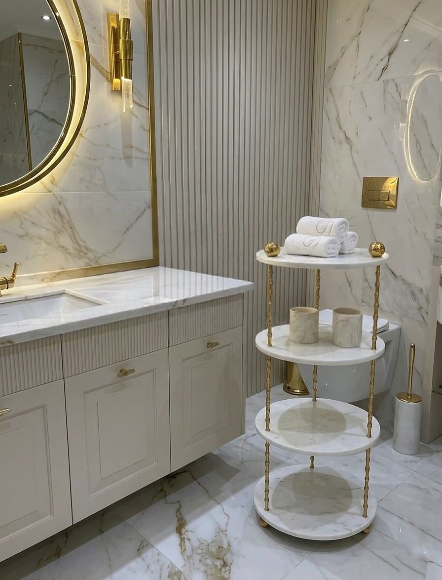 marble stand 4 layers