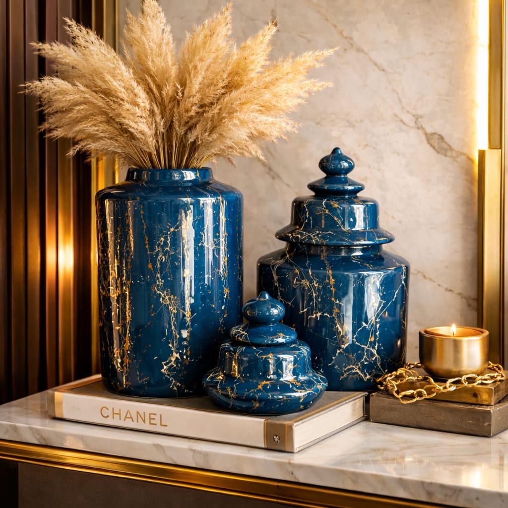 Set of 2 jar vase - Image 3