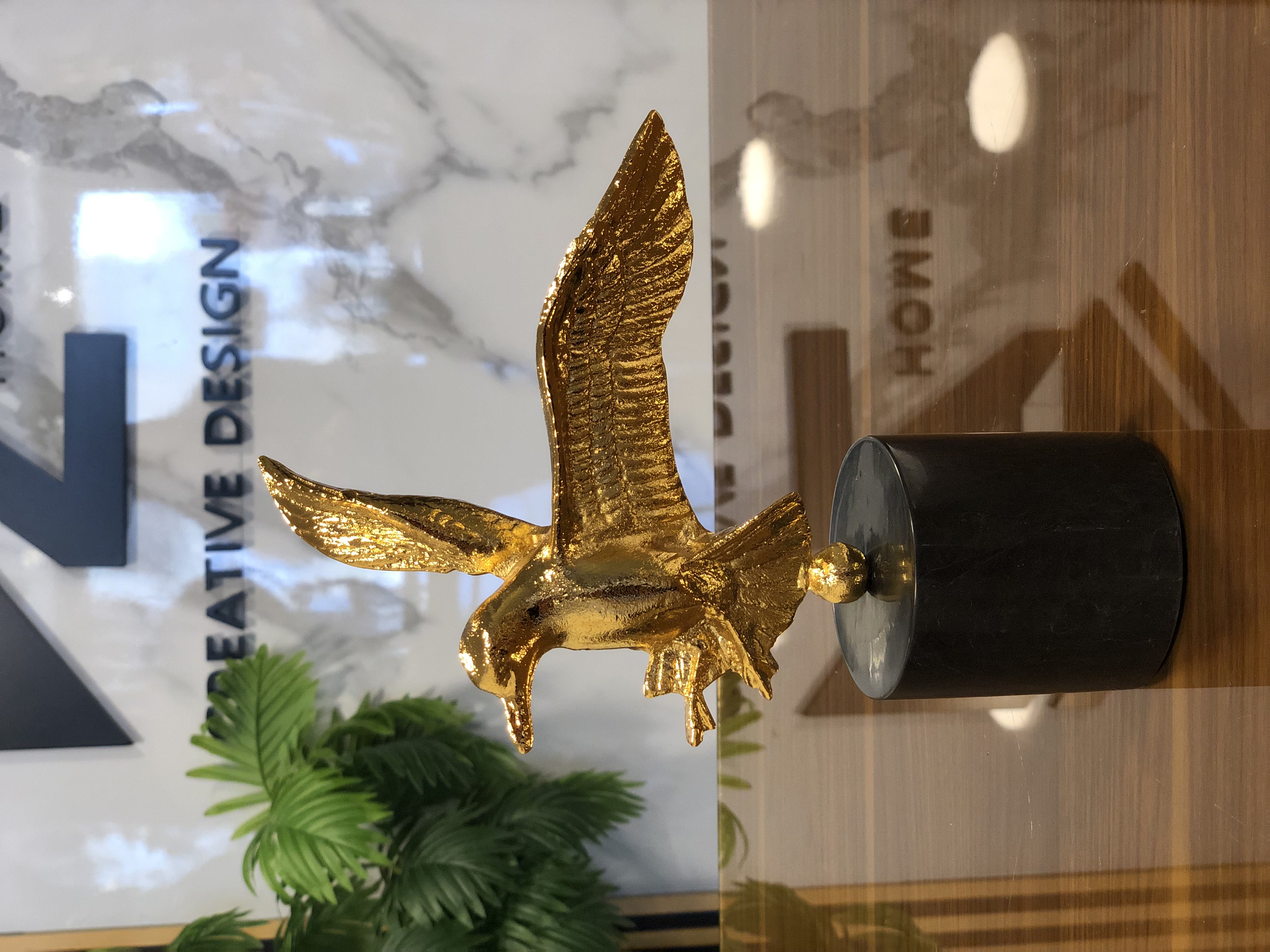 bird with round marble